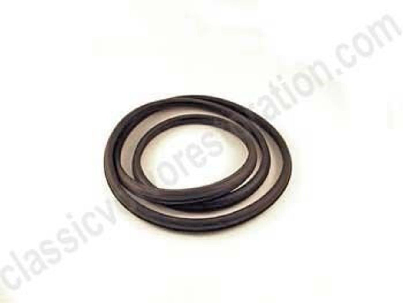 Gummiliste forrude m/kromliste