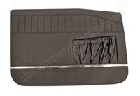 Dørpanel sort foran