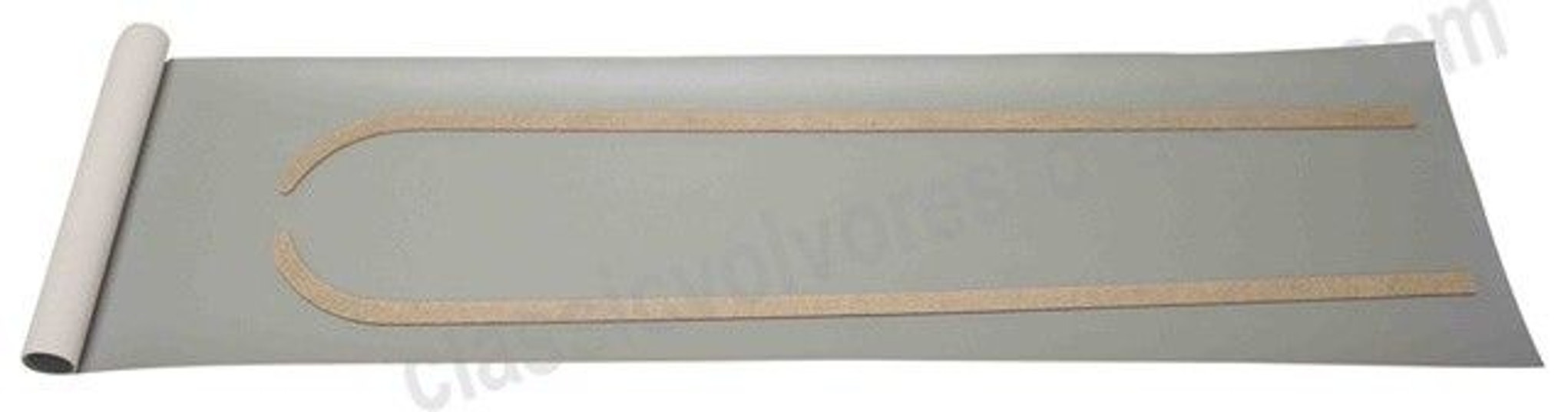 Verkleidungen B-Säule für Volvo PV544, Duett 1962-63, grau