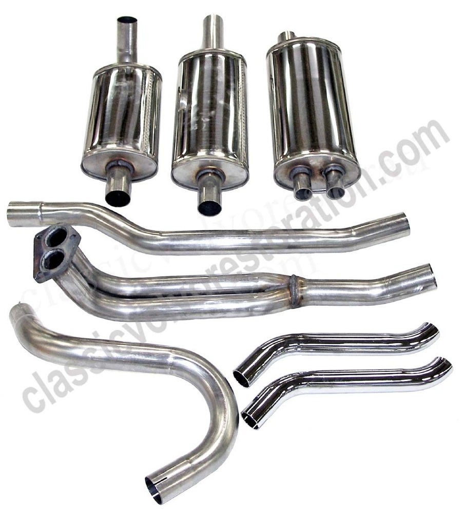 Udstødningssystem rustfrit