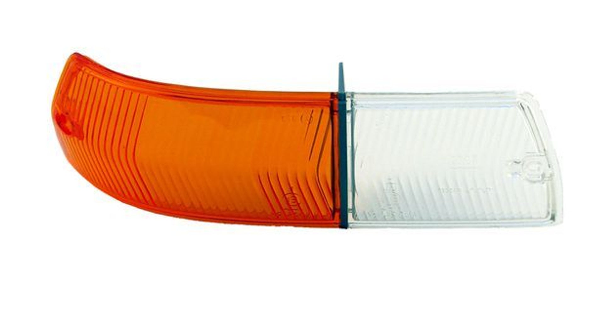 Blinklygeglas gul/hvid højre