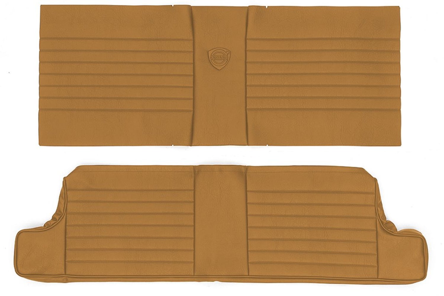 Betræk bagsæde guldmetallisk