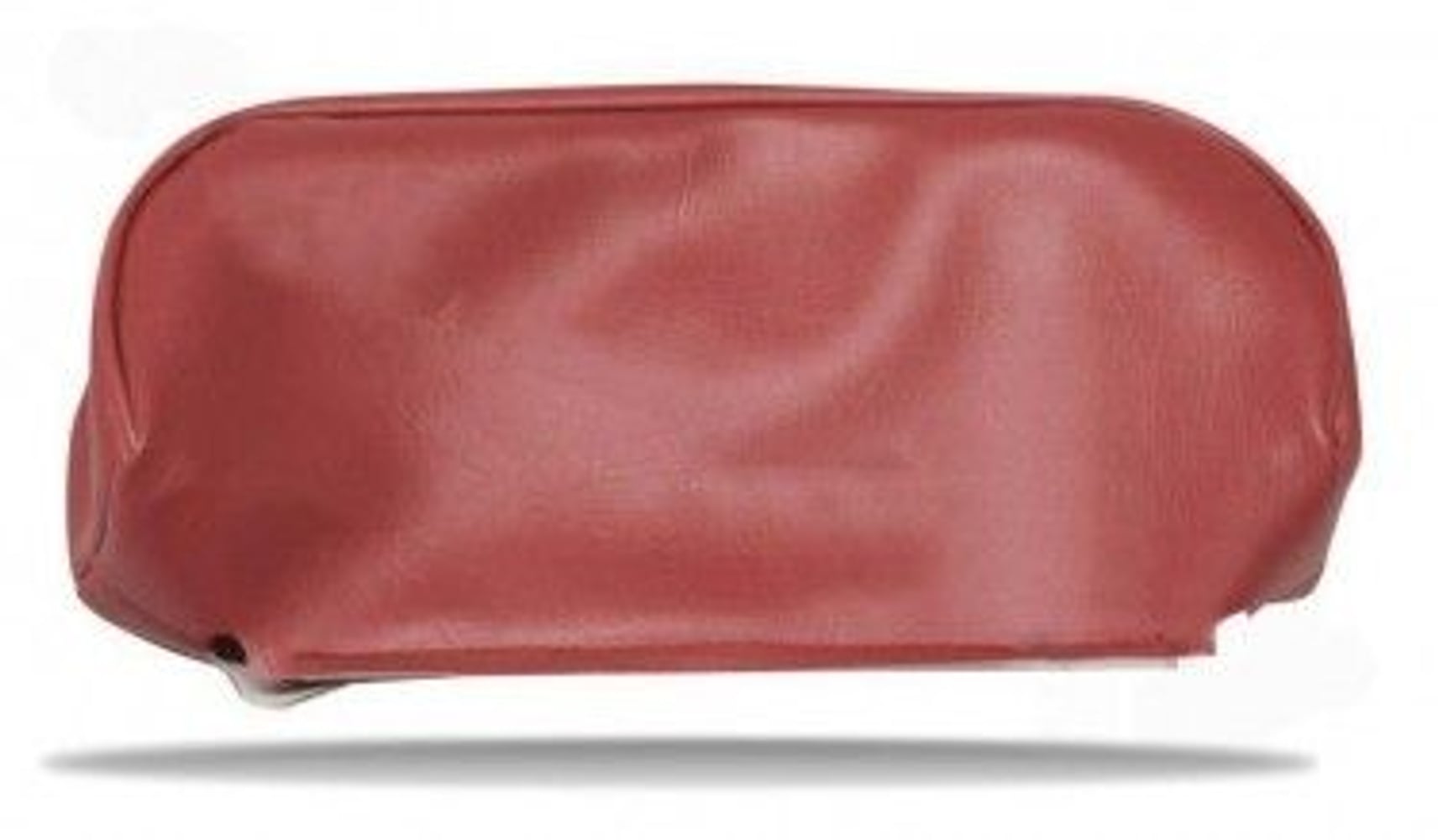 Betræk nakkestøtte rødt læder