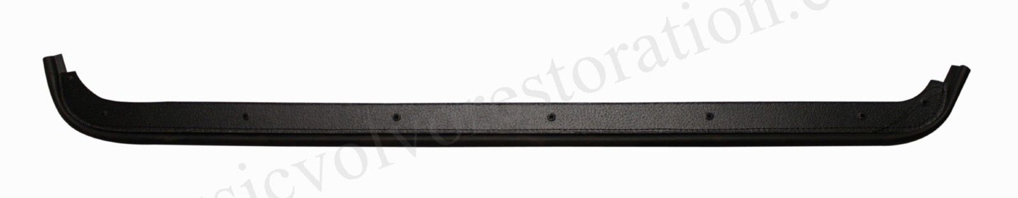 Tætningsliste nedre m/gummil. hø