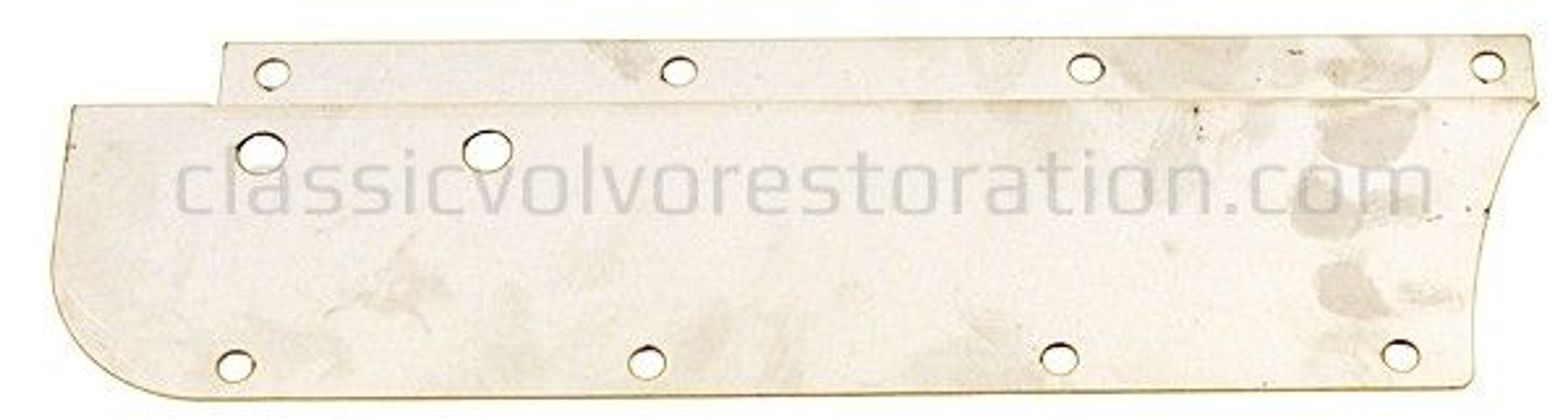 Kantblech unter Rücksitz links