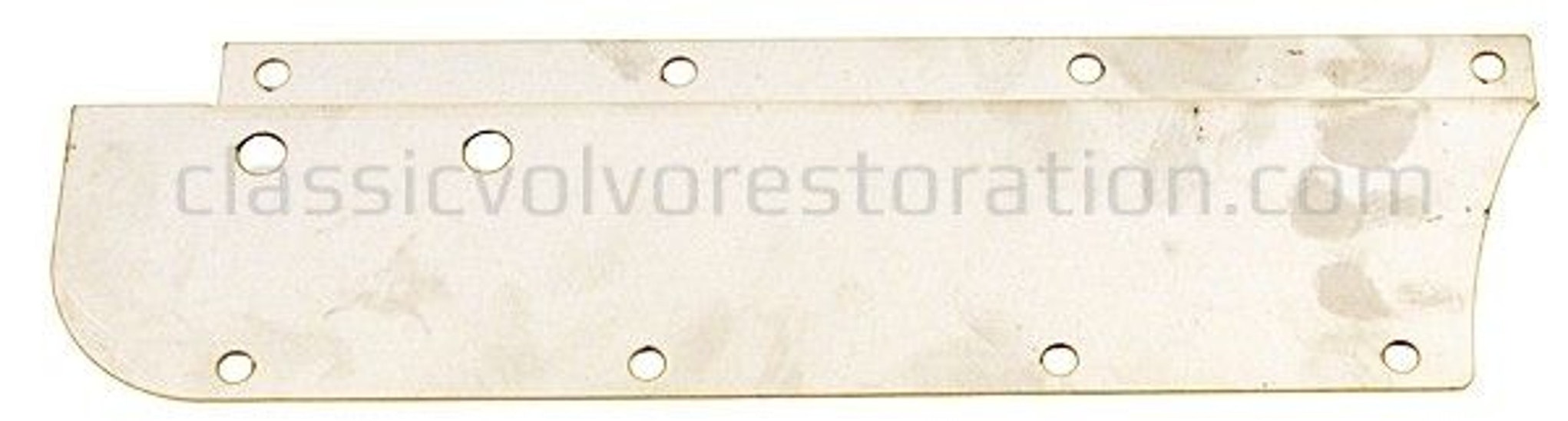 Kantblech unter Rücksitz links