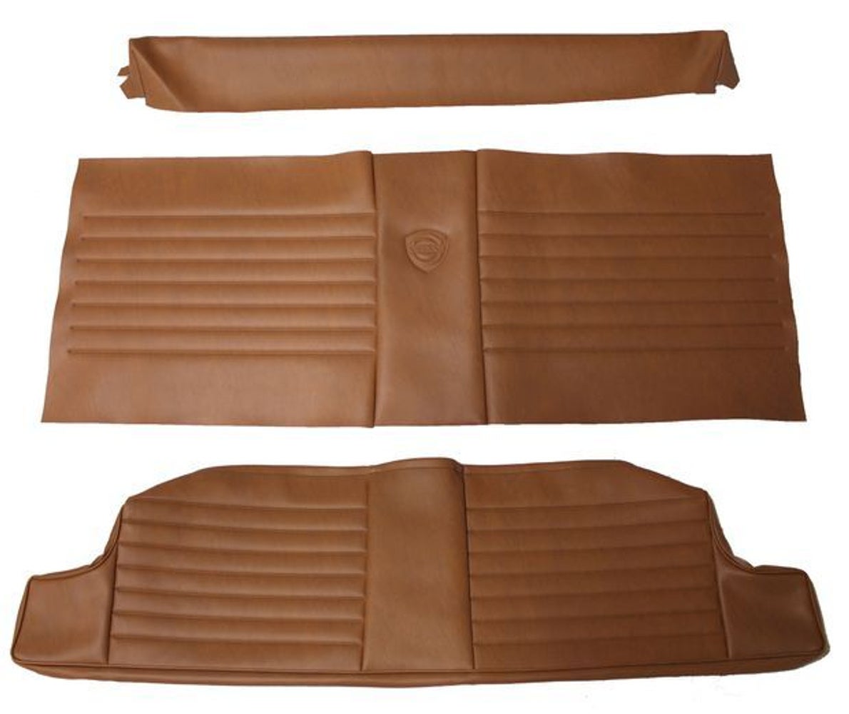 Upholstery rear seat brown