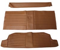 Upholstery rear seat brown