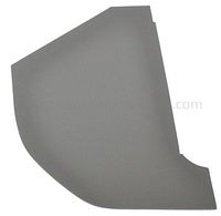 Paneel dashboard rechts grijs