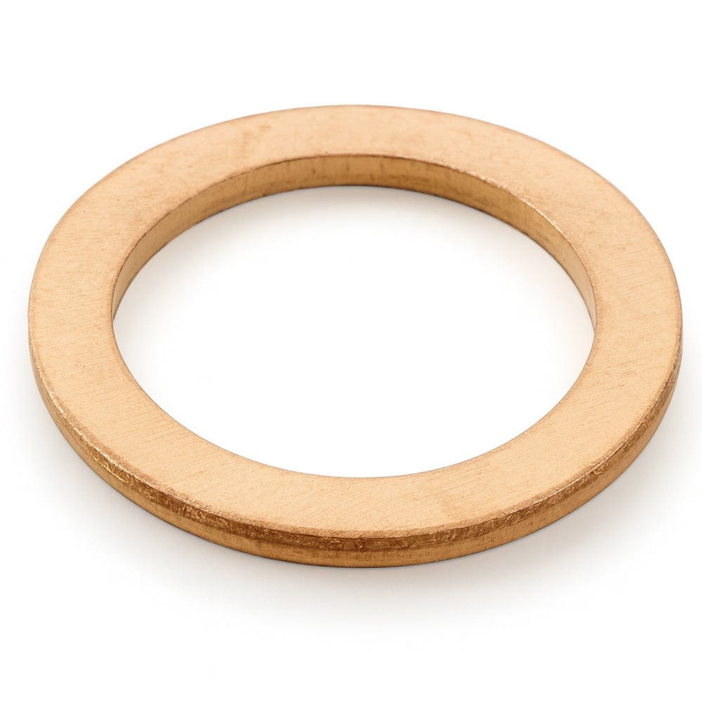 Kopparbricka 16,2x21,6x1,4 mm till Volvo PV444, PV544, Duett, Amazon, Amazon Kombi, 1800