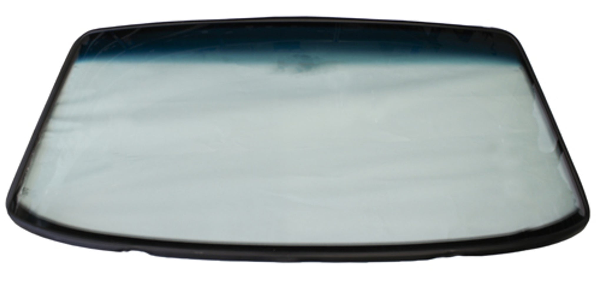 Forrude grøn/blå overkant