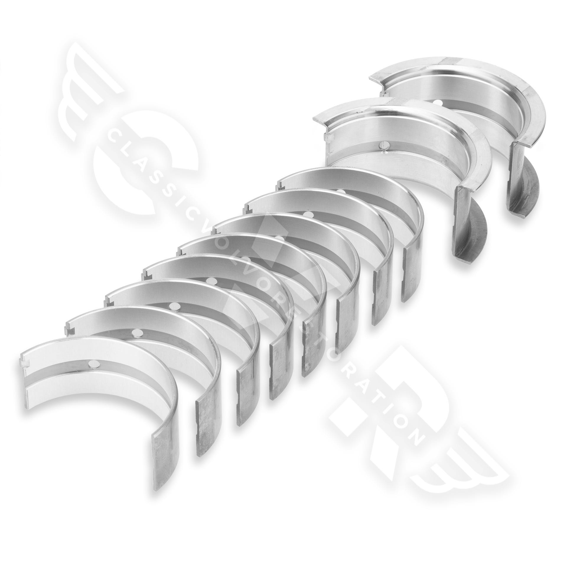 Kit de paliers principaux pour Volvo B18, B19, B20, B21, B23 -84 STD