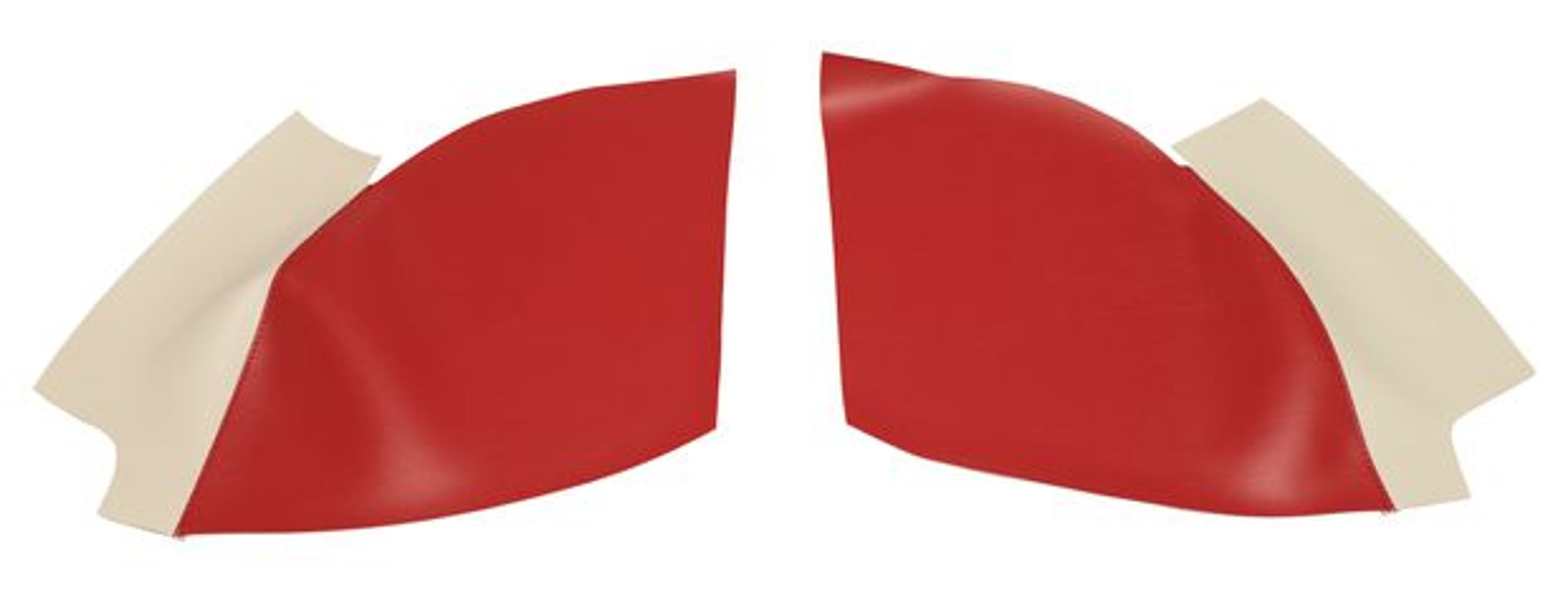 Trim wheel arch US red/beige