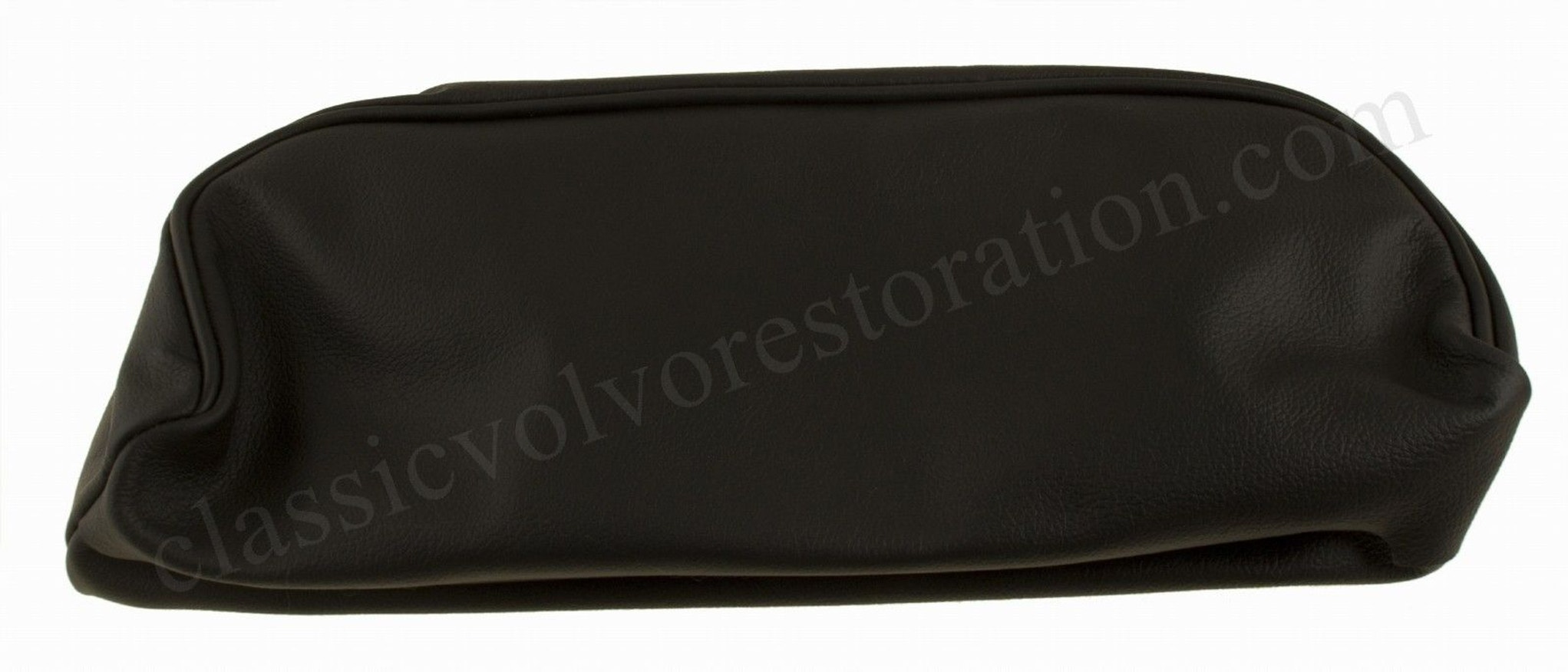 Housse appui-tête cuir noir