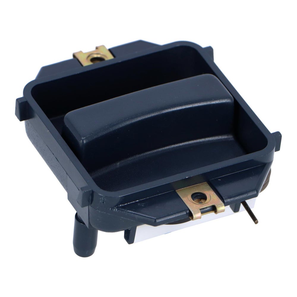 Bagsæde lås venstre blå