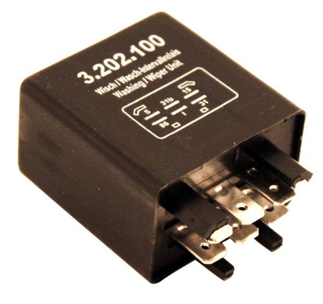 Relæ viskermotor for