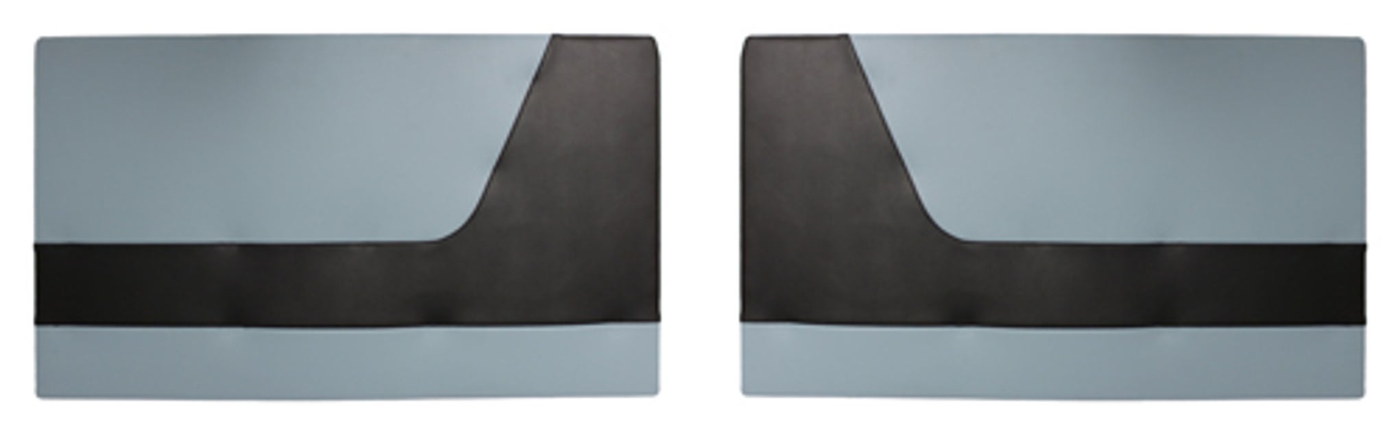 Dørpanel US blå/sort