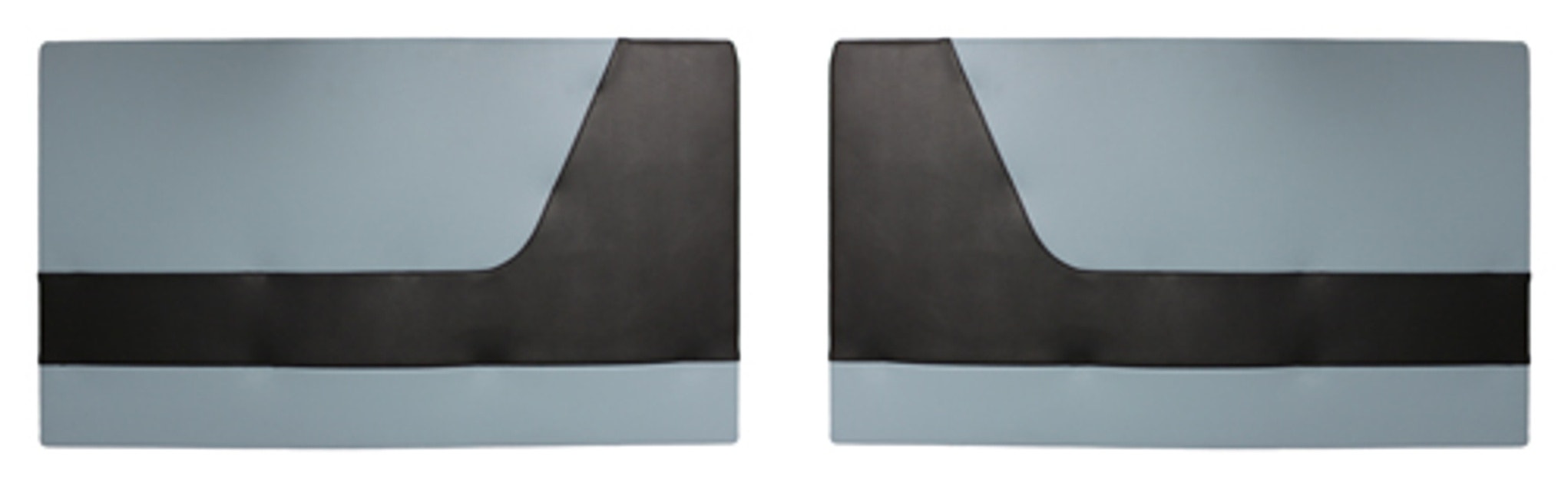 Dørpanel US blå/sort