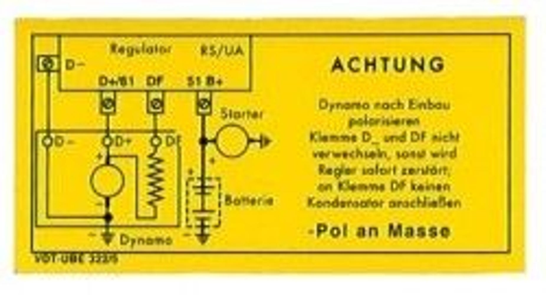 Tarra latausrele 6V — bild 1 av 2