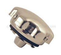 Oil filler cap without vent