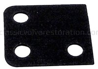 Rubber tussenlegger achterdeur