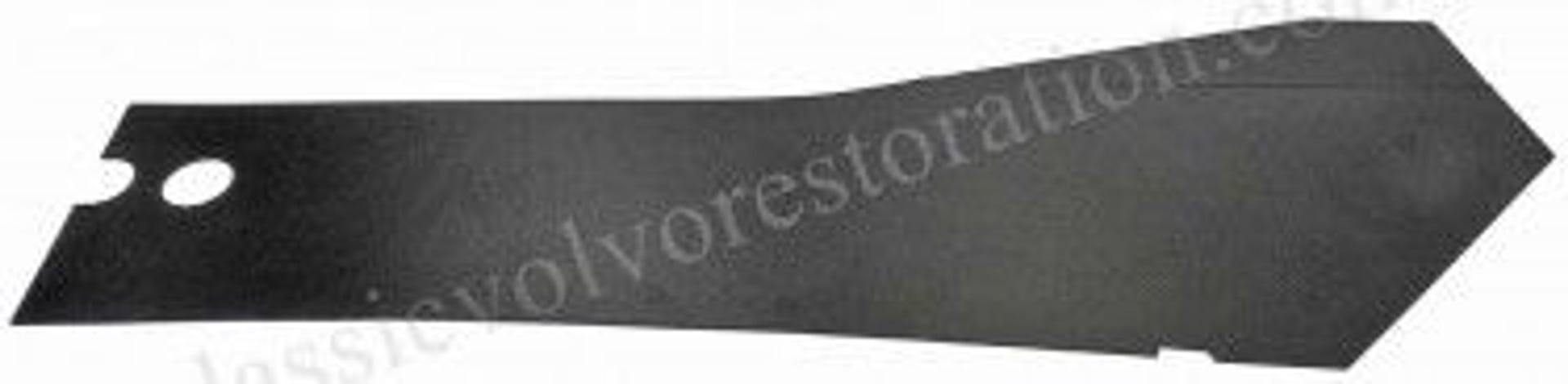 Kartongepäck für Volvo 1800S, schwarz, links