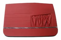 Door panel front red