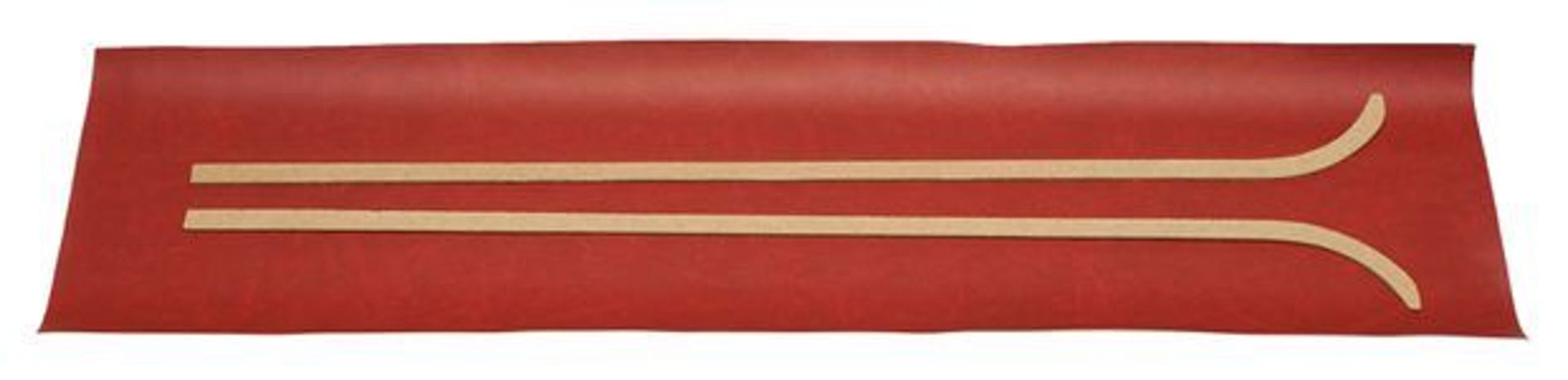 Paneler B-stolpe for Volvo PV544, Duett 1963-64, røde — bild 1 av 2