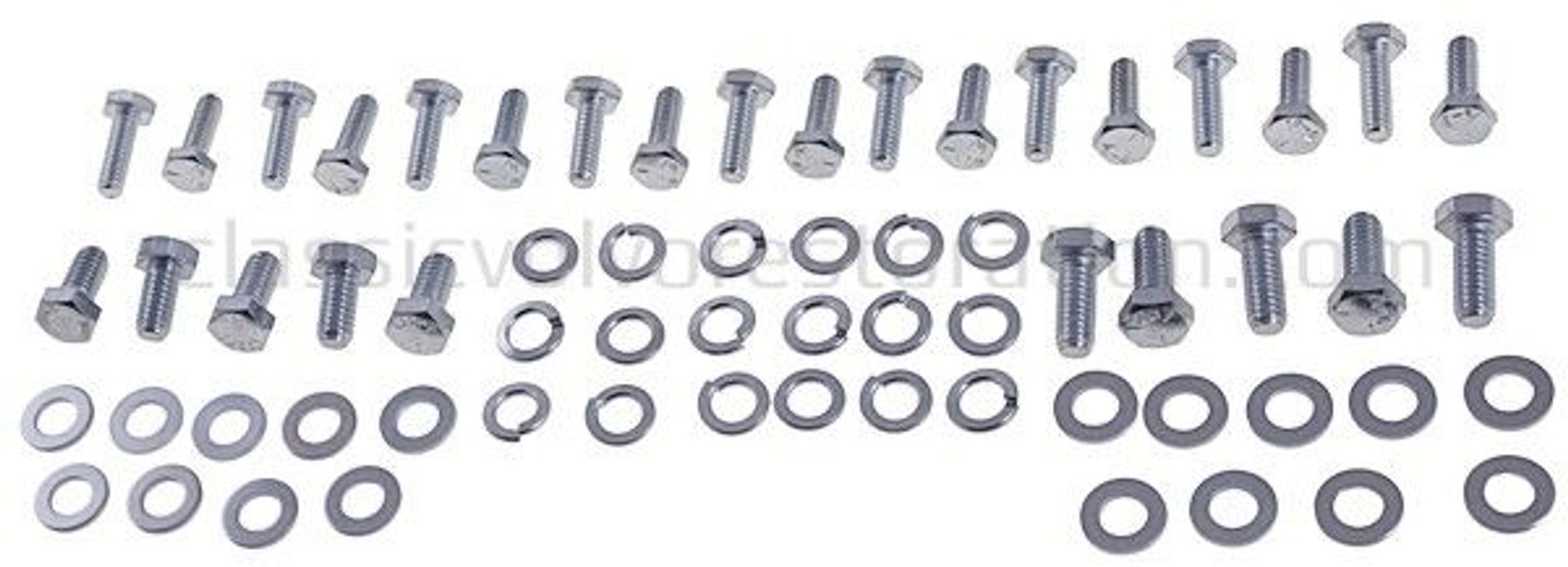 Mounting kit oil pan w/flange