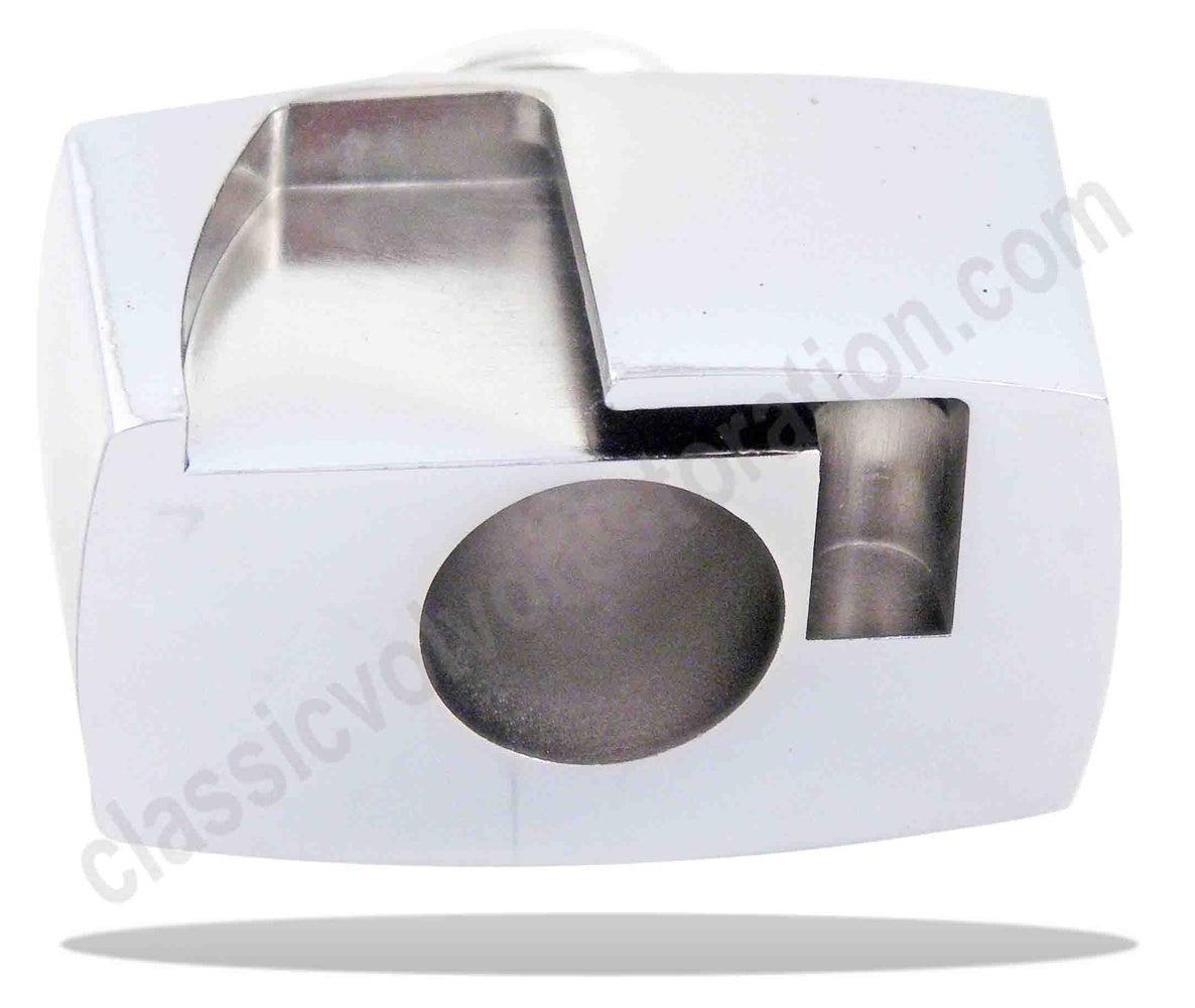 Bundplade lås glasluge