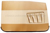 Dørpanel foran brun