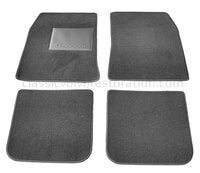 Fußmattensatz Zubehör schwarz