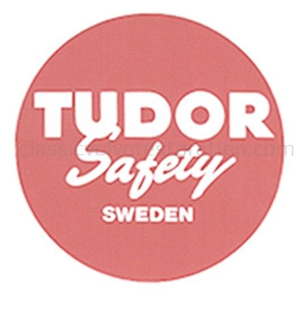 Mærkat batteri "Tudor"