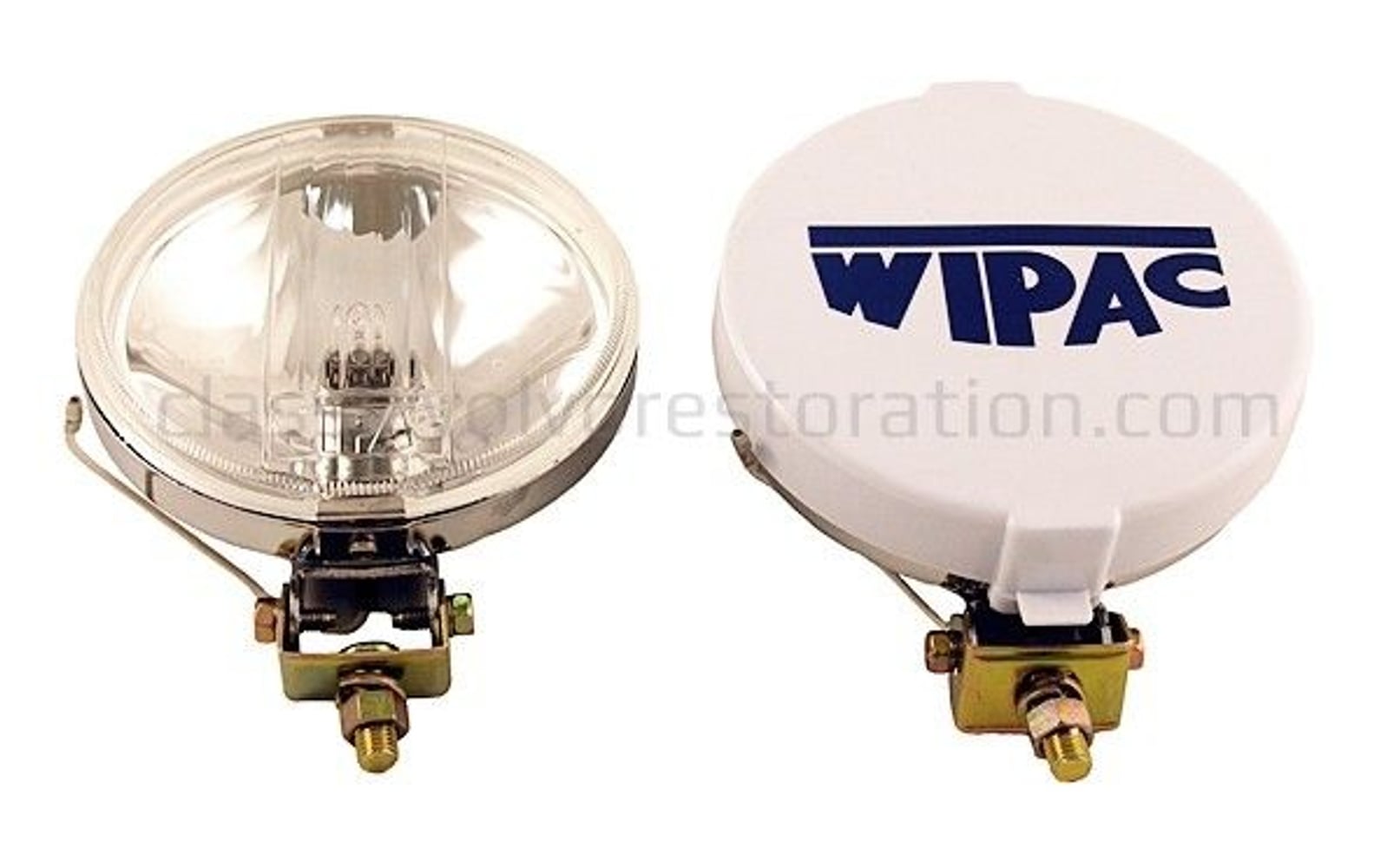 Auxiliary lights chrome 5,5" pair