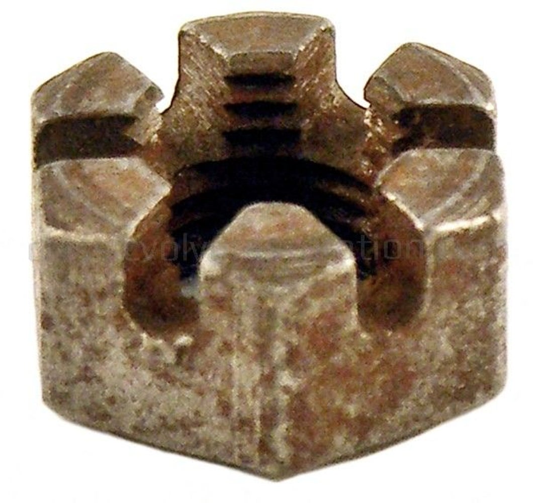 Kronmøtrik M10 styrestang