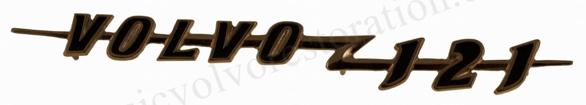 Emblem "Volvo 121" till Volvo Amazon