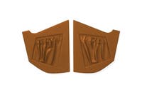 Kojelauta paneeli ruskea