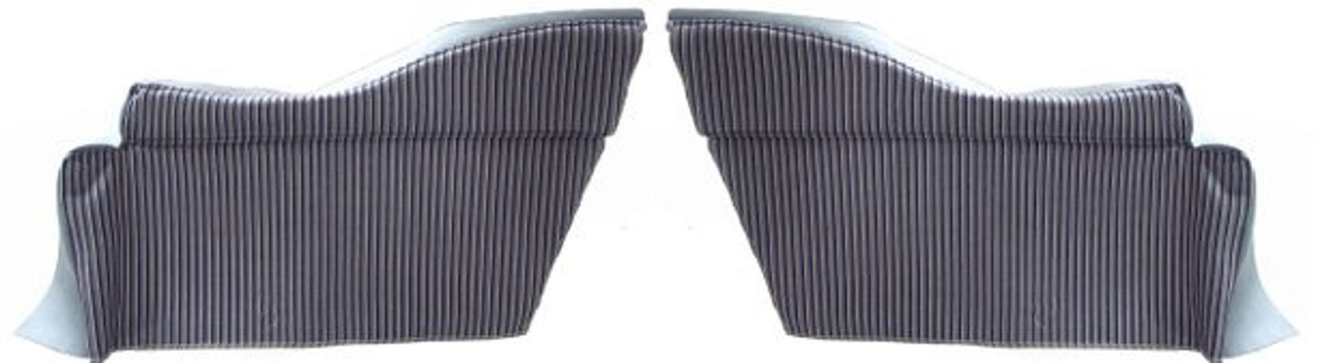 Volvo PV444 1951-54 takasivun alaosan paneelit, sininen/harmaa