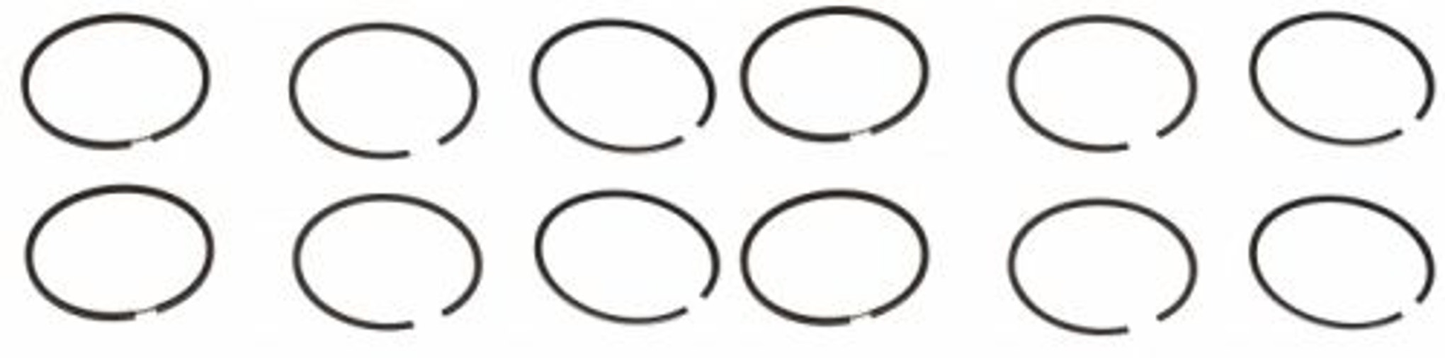 Piston ring set B19/B20 0.30