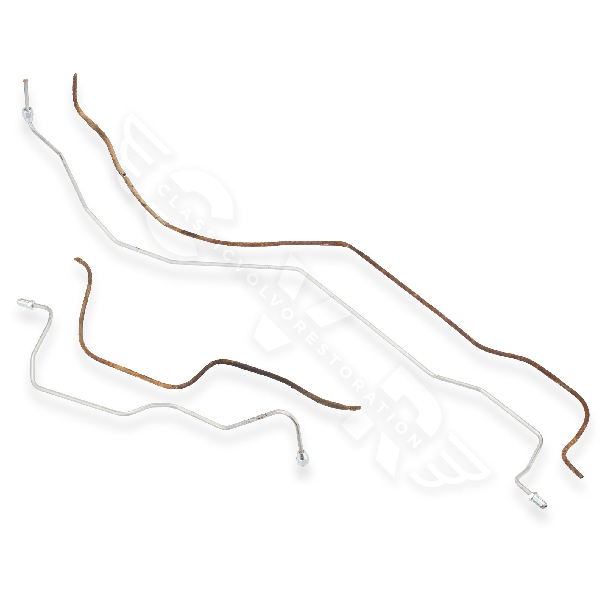 Bremsrør 2-kredsløb venstre forbøjet