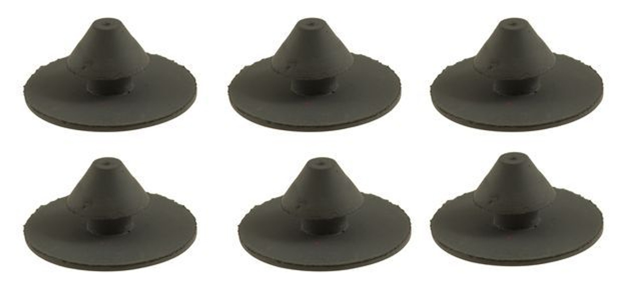 Gummiknap torpedofilt (sæt)