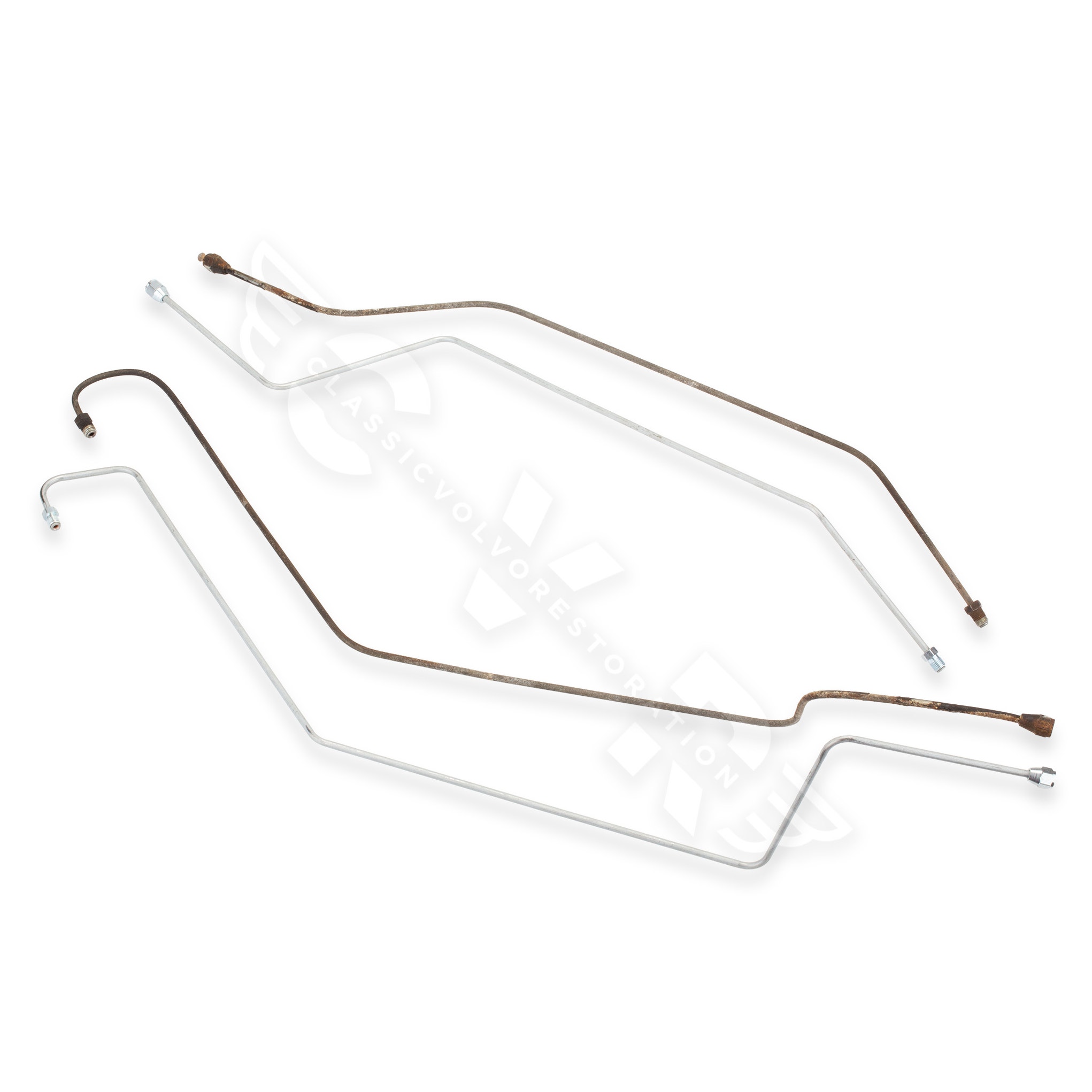 Ligne de frein Volvo 1800 69-73 avant-arrière LHF