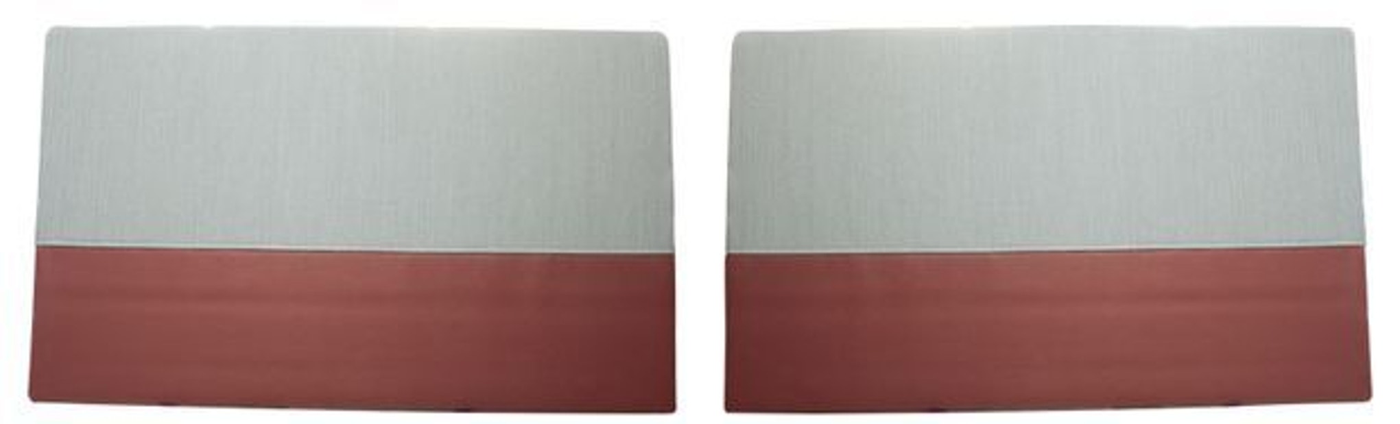 Dörrpaneler vinröd/grå