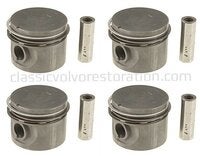 Zuigerset m/ringen 0,015"