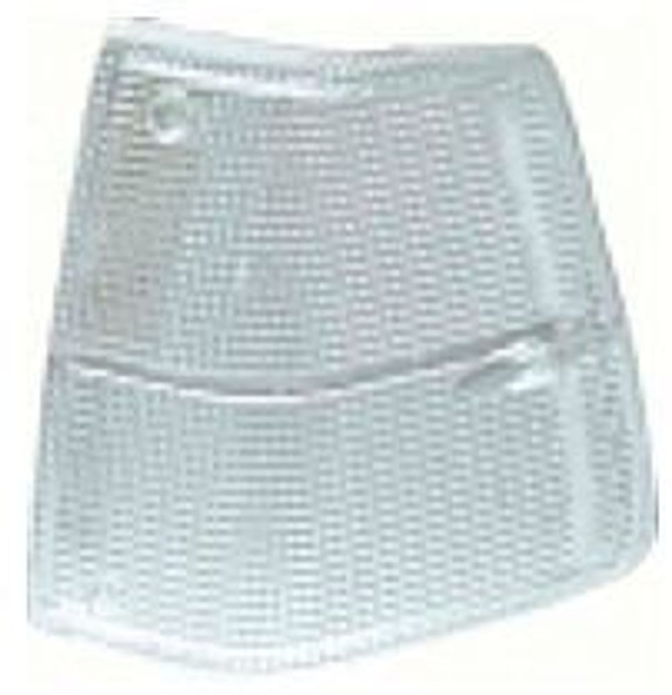 Blinklygsglas venstre hvid