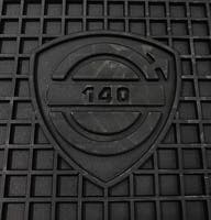 Måttesæt tilbehør sort gummi