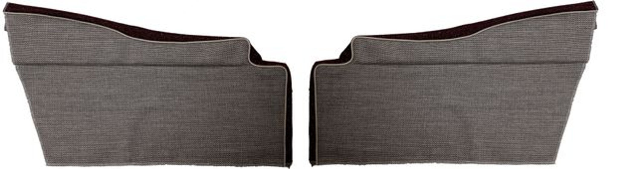 Panel bagside nedre rød/grå