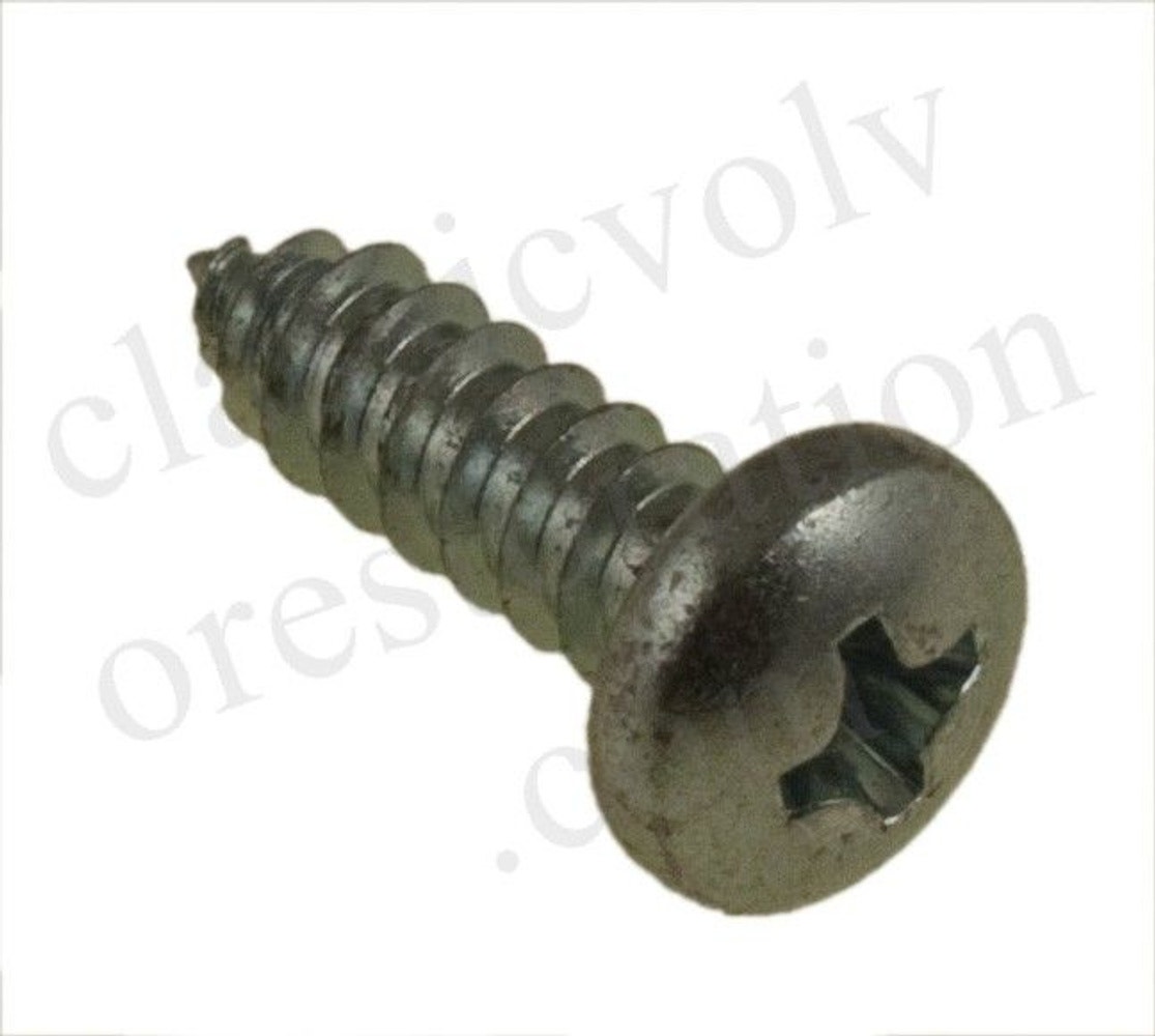 Skrue kryds rund hoved B10X16