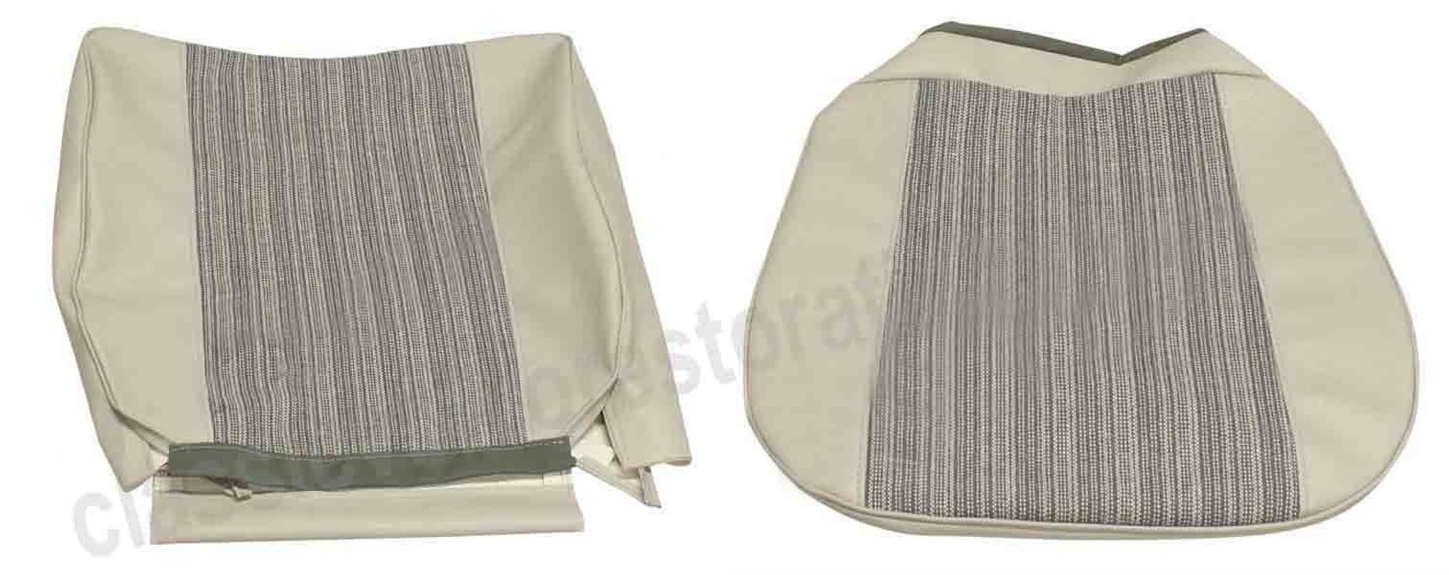 Bekleding voorstoel grijs