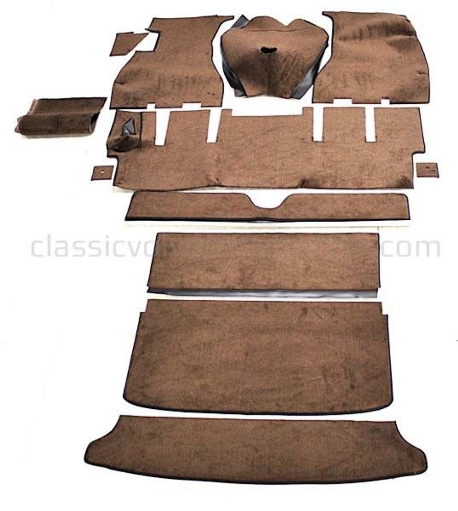 Måttesæt brun/sort